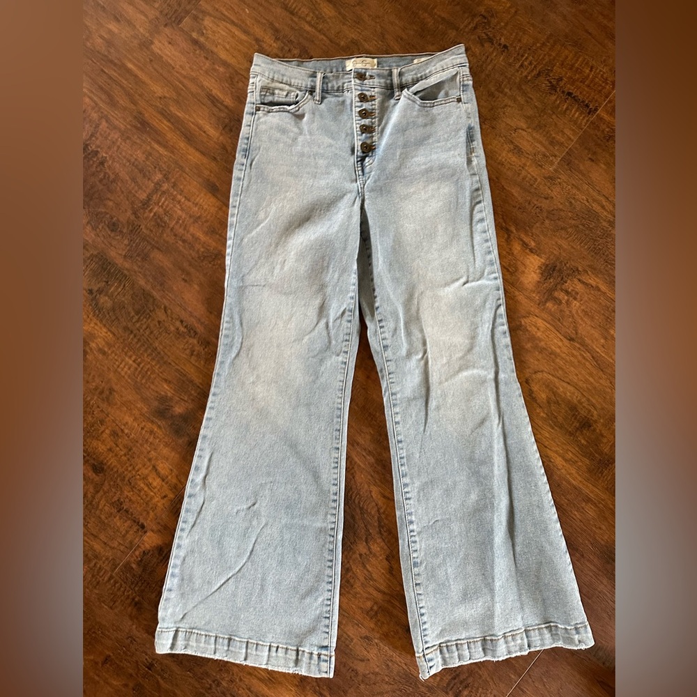 Wide leg jeans 28